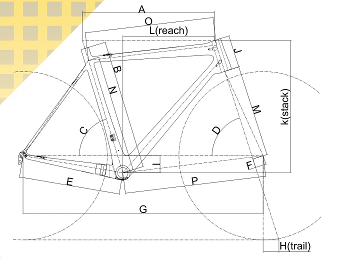 LTK118 road frameset — view 6