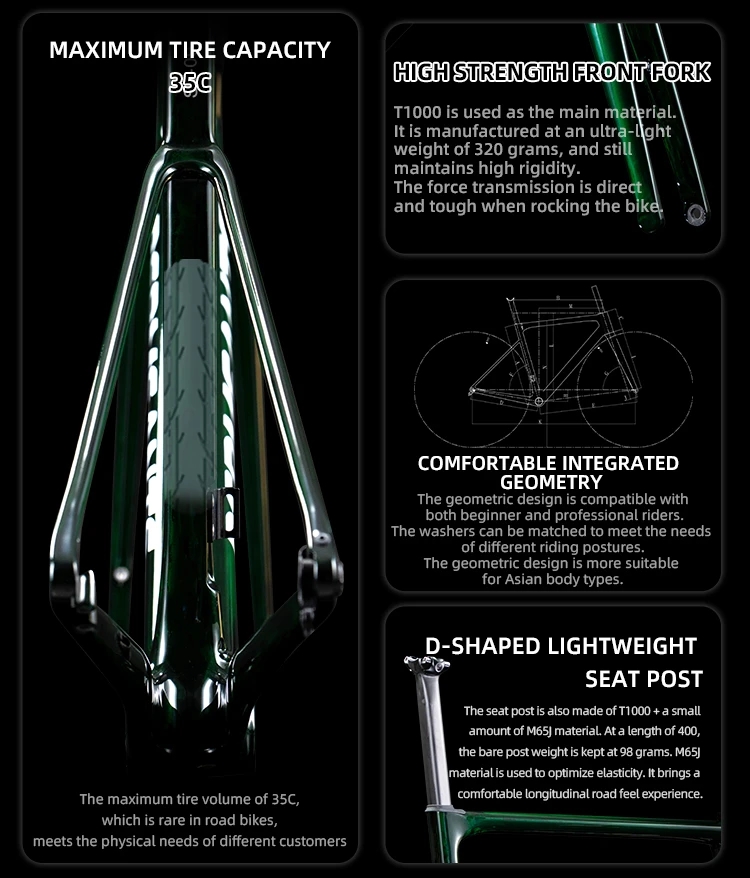LTK266-D road frameset — view 10