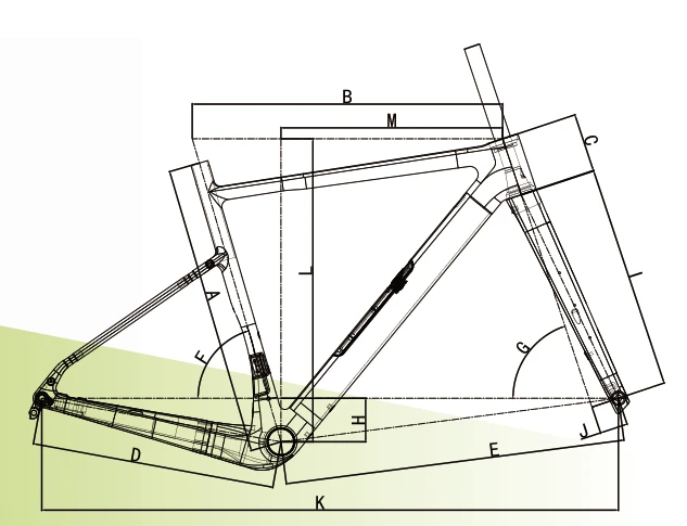 GV201 gravel frameset — view 8